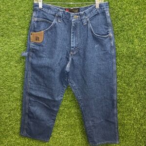 Wrangler Rigs Workwear‎ Dura Shield Jeans Men's 31X32 Carpenter Workwear Cowboy